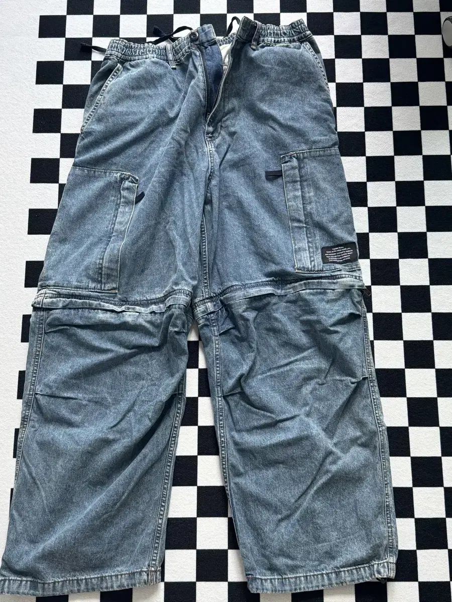 UNDERCOVER | 언더커버 GU x Undercover Denim Wide Cargo Pants